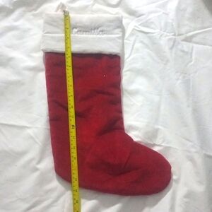 Pottery barn kids maroon stocking "Camilla" 7051904